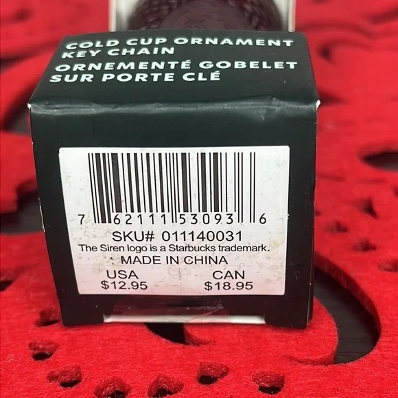 Starbucks Ruby Red Keychain - Picture 5 of 5